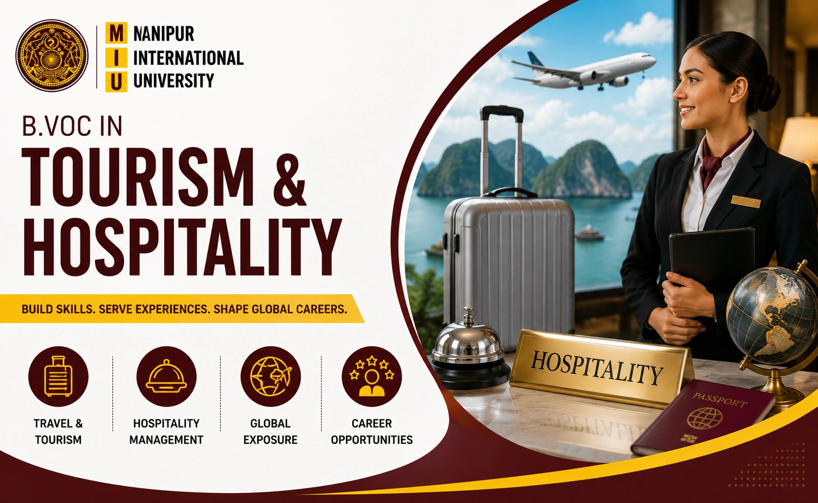 B.Voc in Tourism and Hospitality: Course, Fees, Eligibility & Career