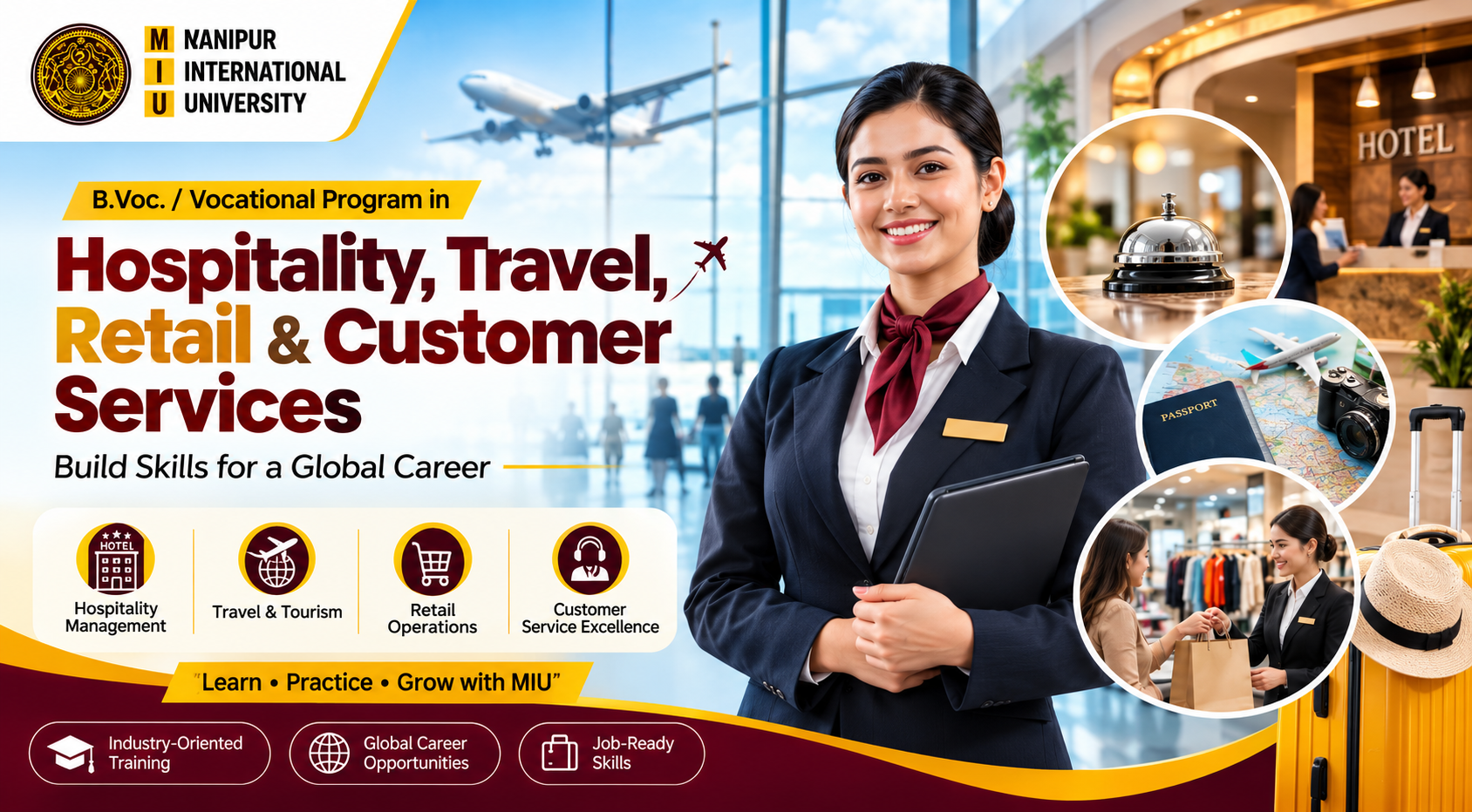Hospitality, Travel, Retail & Customer Services